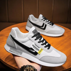 Trendy White Student Casual Sports Sneakers